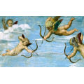 Pintura a óleo famosa do Cupido da alta qualidade por Handpainted